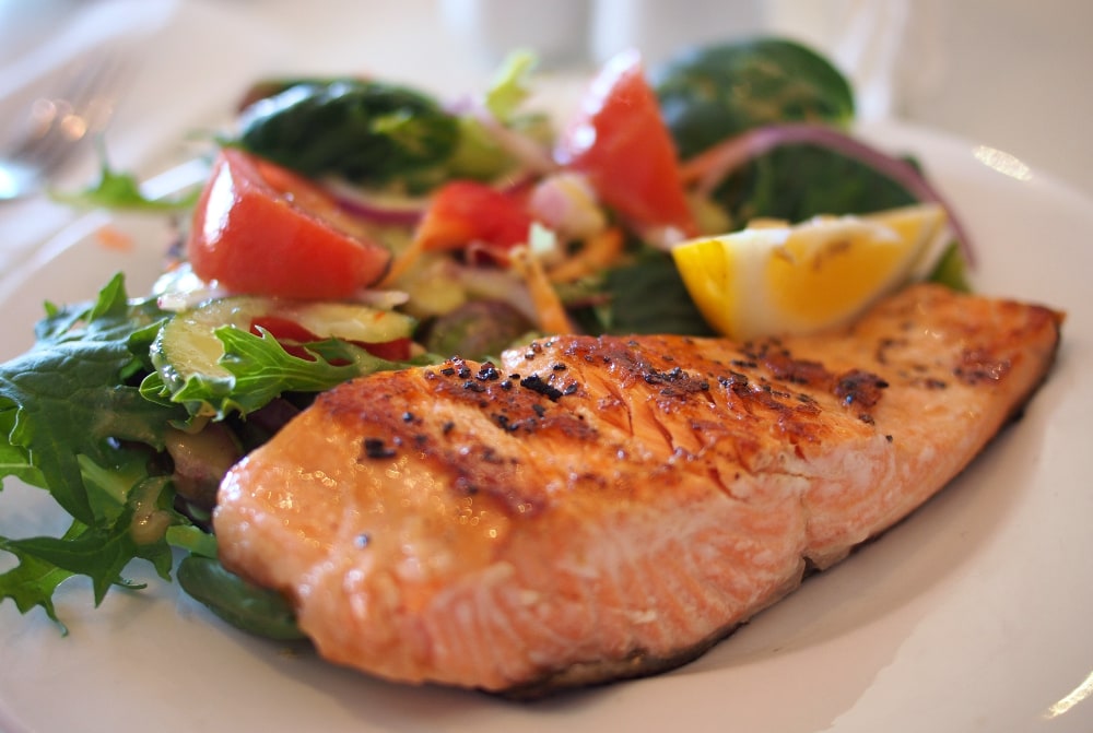 foods to help with anxiety salmon