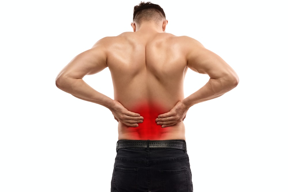 can too much stress cause back pain
