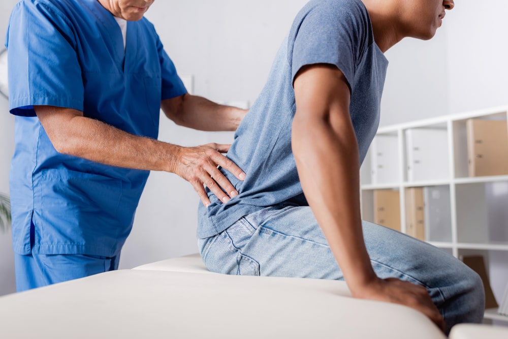stress related back pain treatment
